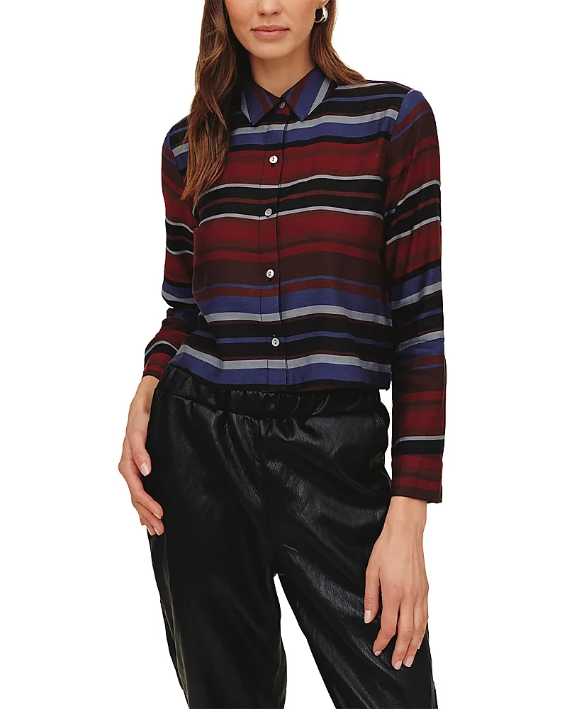 Clean Crop Button Front Shirt by Bella Dahl