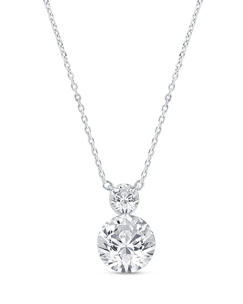 Certified Lab Grown Diamond Pendant Necklace in 14K White Gold, 1.0 Tcw by Bloomingdales Fine Collection