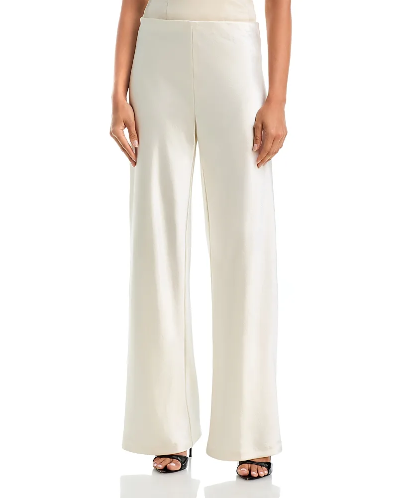 Satin Bias Cut Pants by AQUA