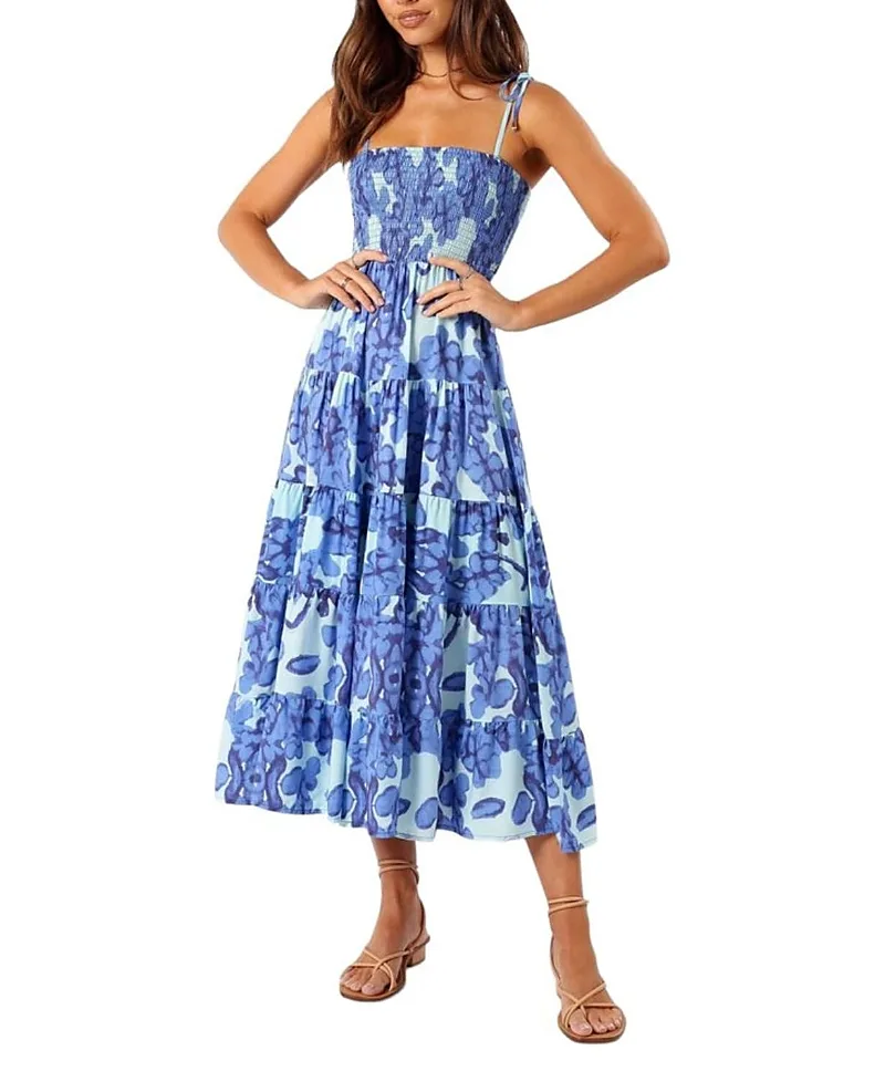 Amarie Midi Dress by Petal And Pup