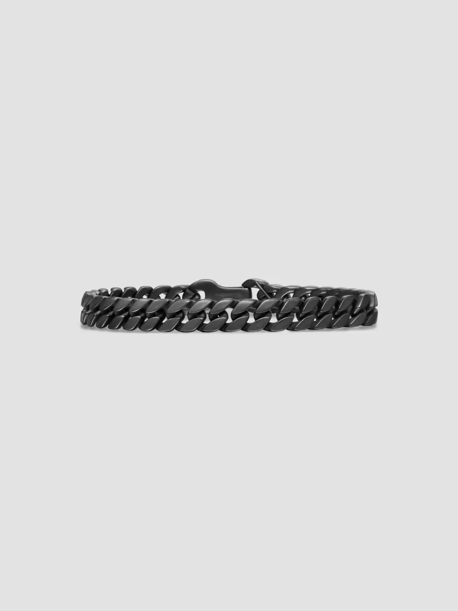 Curb Chain Bracelet in Black Titanium, 8MM by David Yurman
