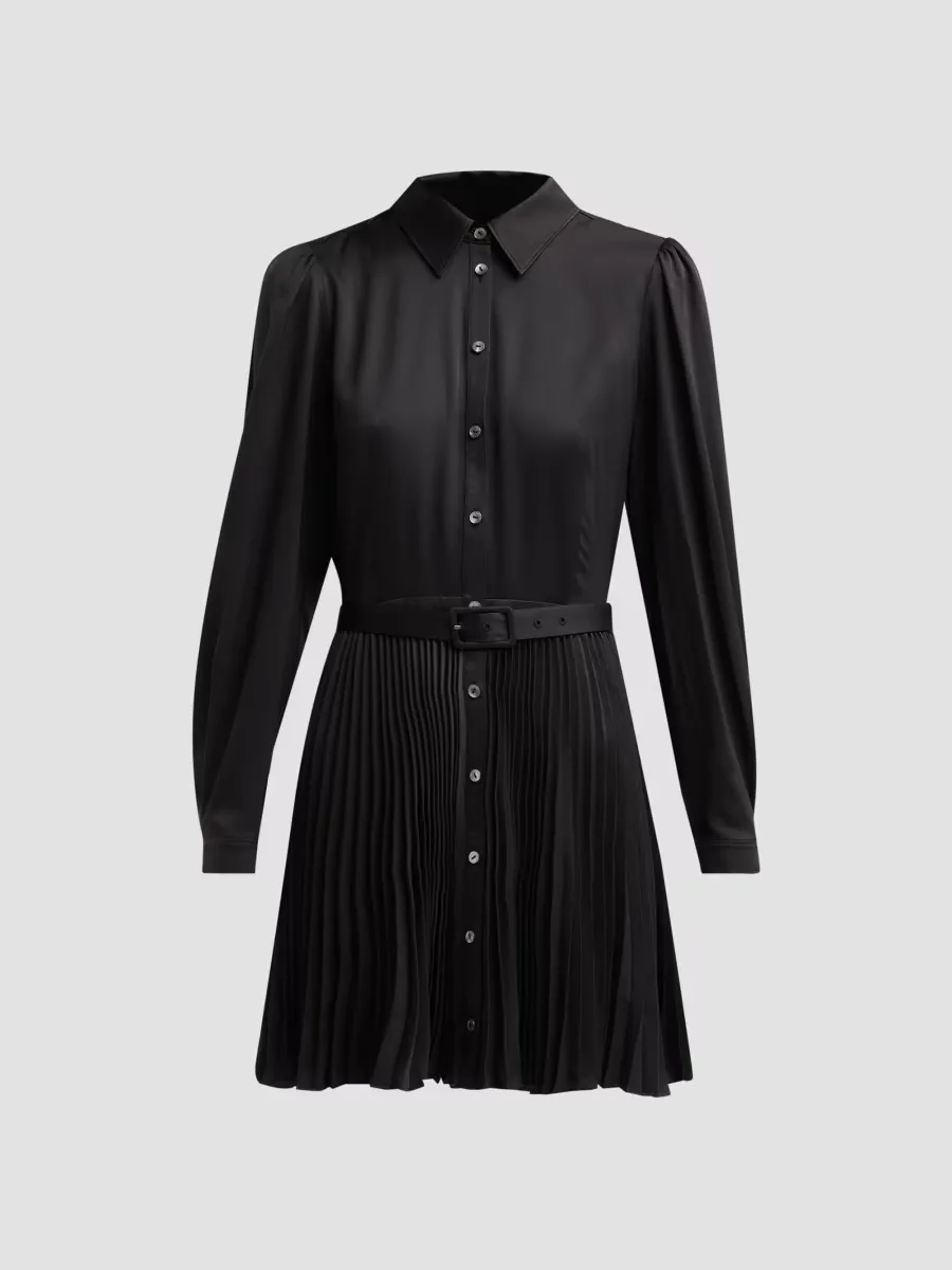 Reynolds Belted Mini Shirtdress by Cinq  Sept