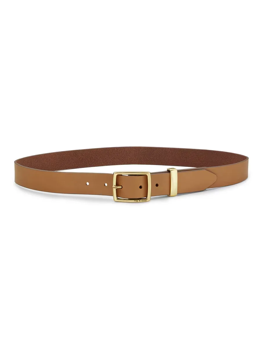 Boyfriend Leather Belt by rag & bone