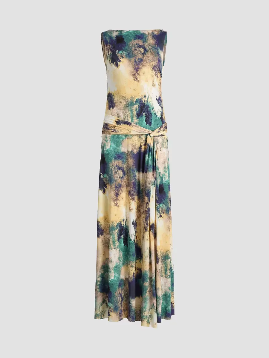 Safira Printed Maxi Dress by Misa