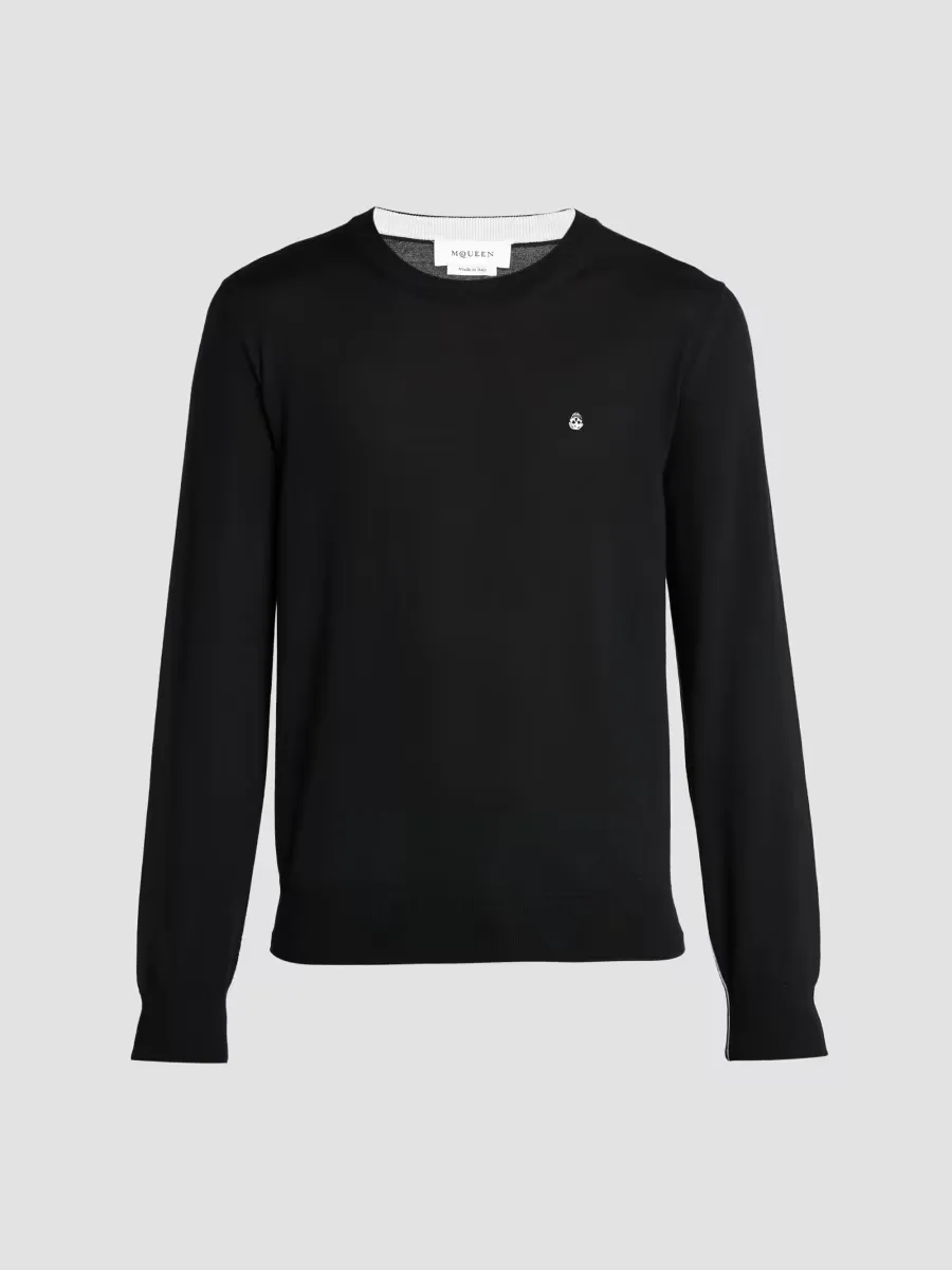 Logo Wool Sweater by McQueen