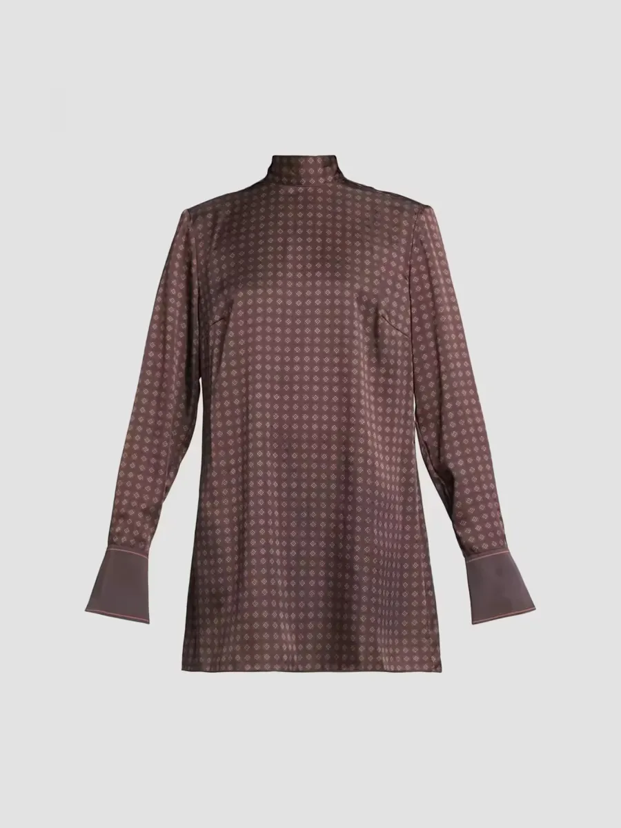 Angrea Jacquard Mini Dress by SEROYA