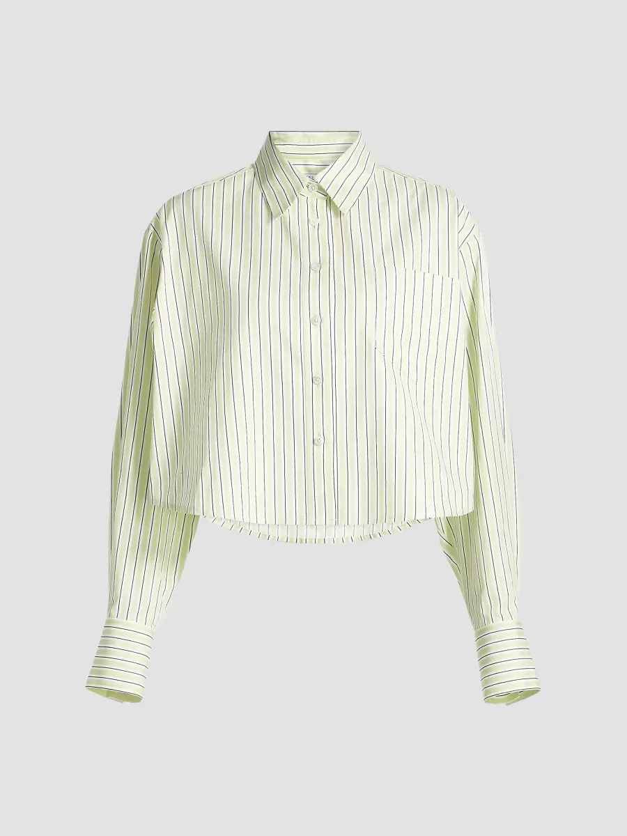 Evelina Boxy-Fit Shirt by Derek Lam
