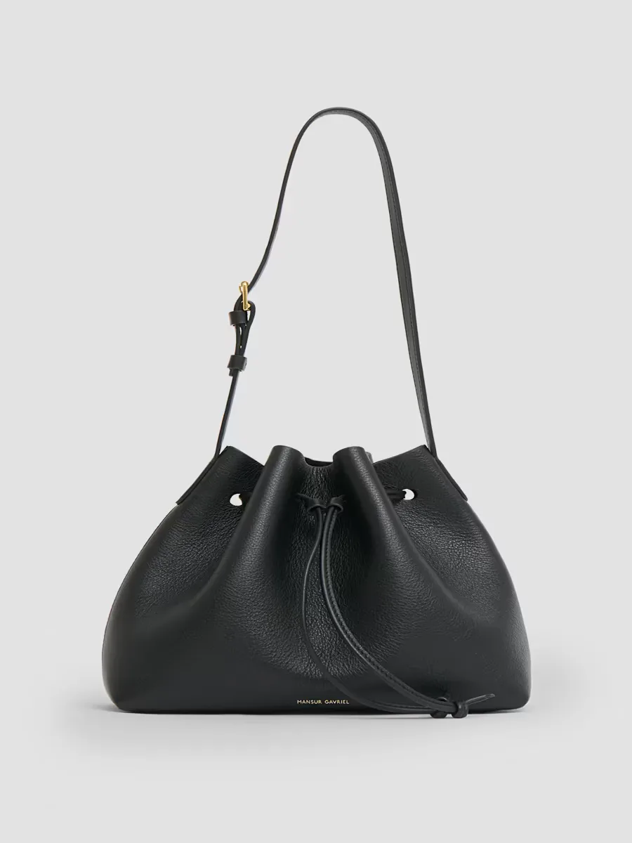 Secchio Leather Crossbody Bag by Mansur Gavriel