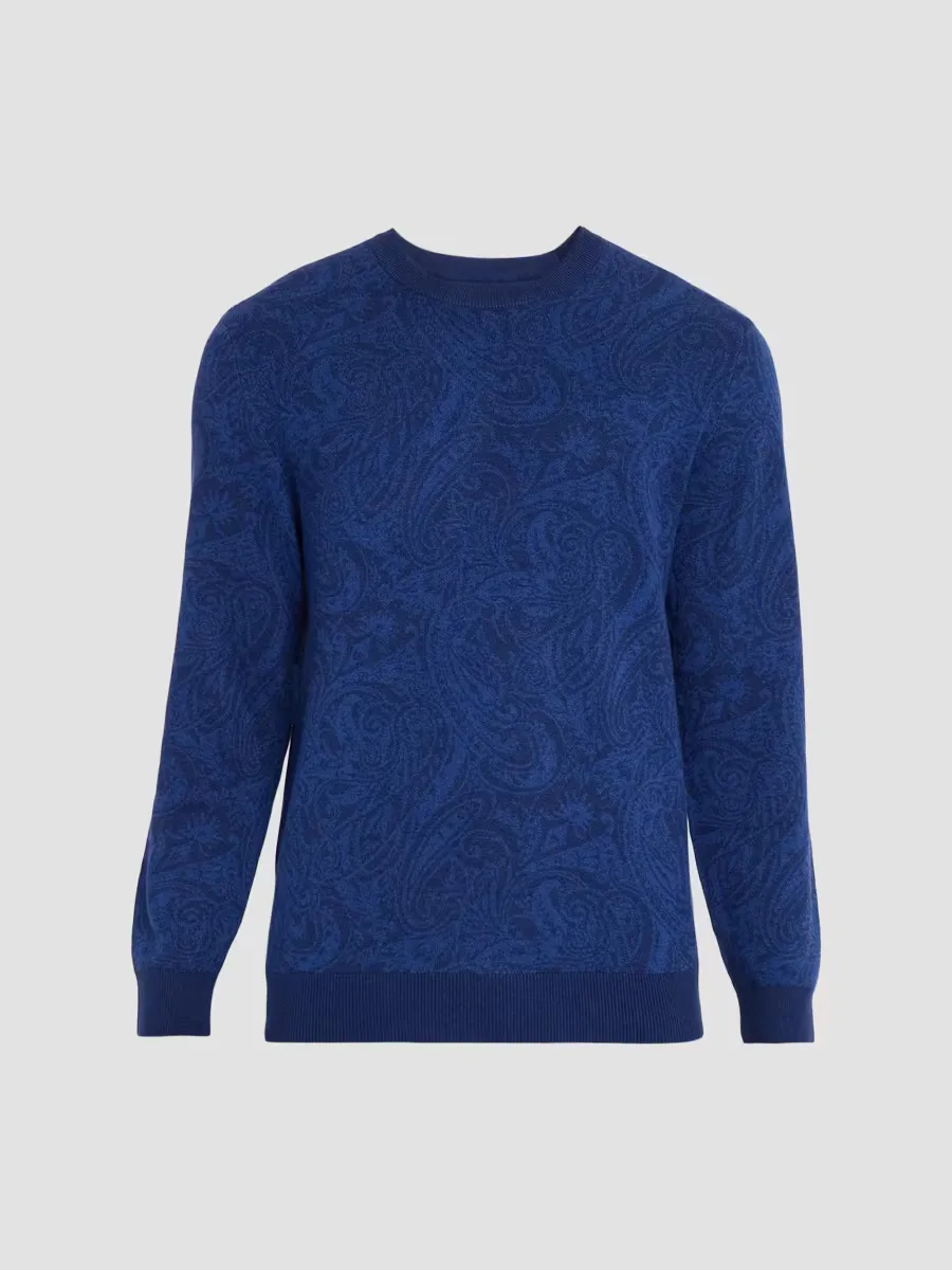 Vomano Paisley Sweater by Robert Graham