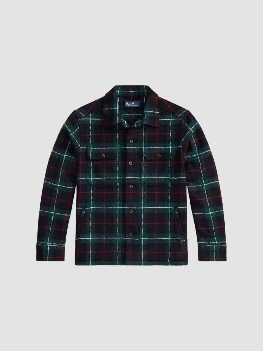 Plaid Wool Shirt by Polo Ralph Lauren