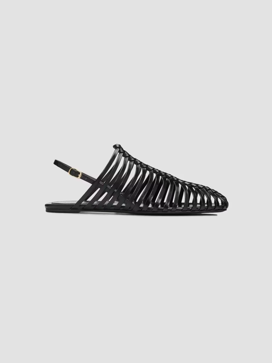Braided Leather Fisherman Sandals by Dries Van Noten