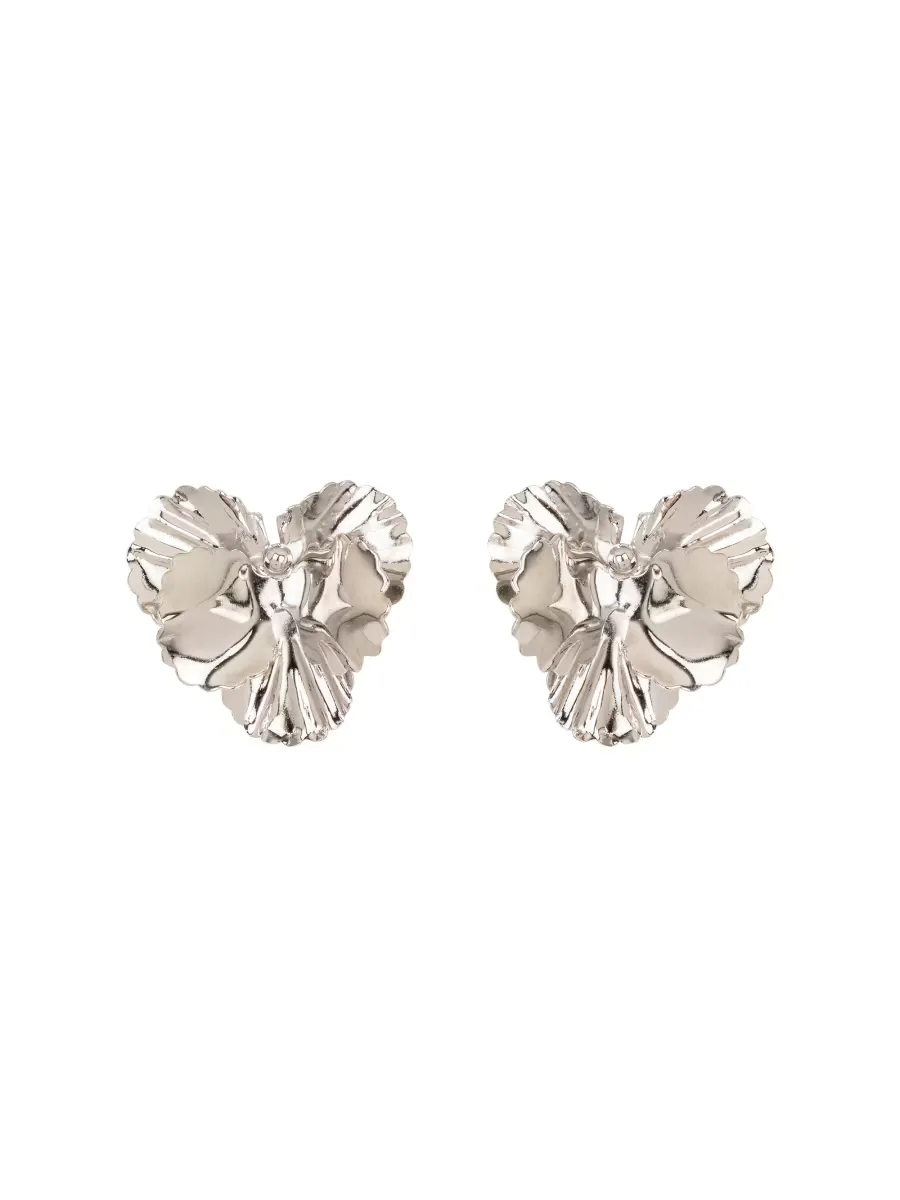Jennifer Behr Pansy 24K-Gold-Plated Stud Earrings by BEHR