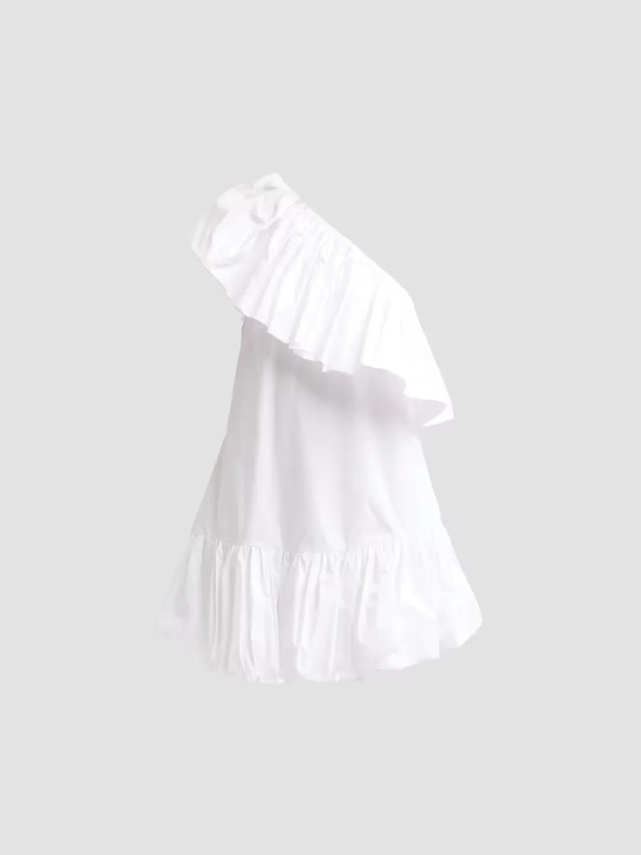 Effie Poplin Mini Dress by Azeeza