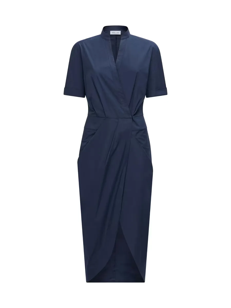 Bali Wrap Shirtdress by Callas Milano