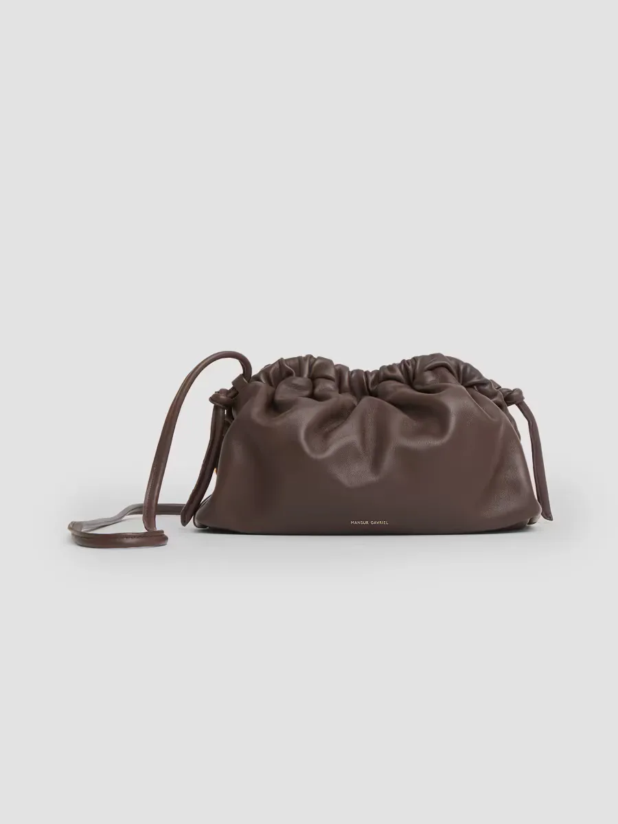 Cloud Mini Leather Clutch by Mansur Gavriel