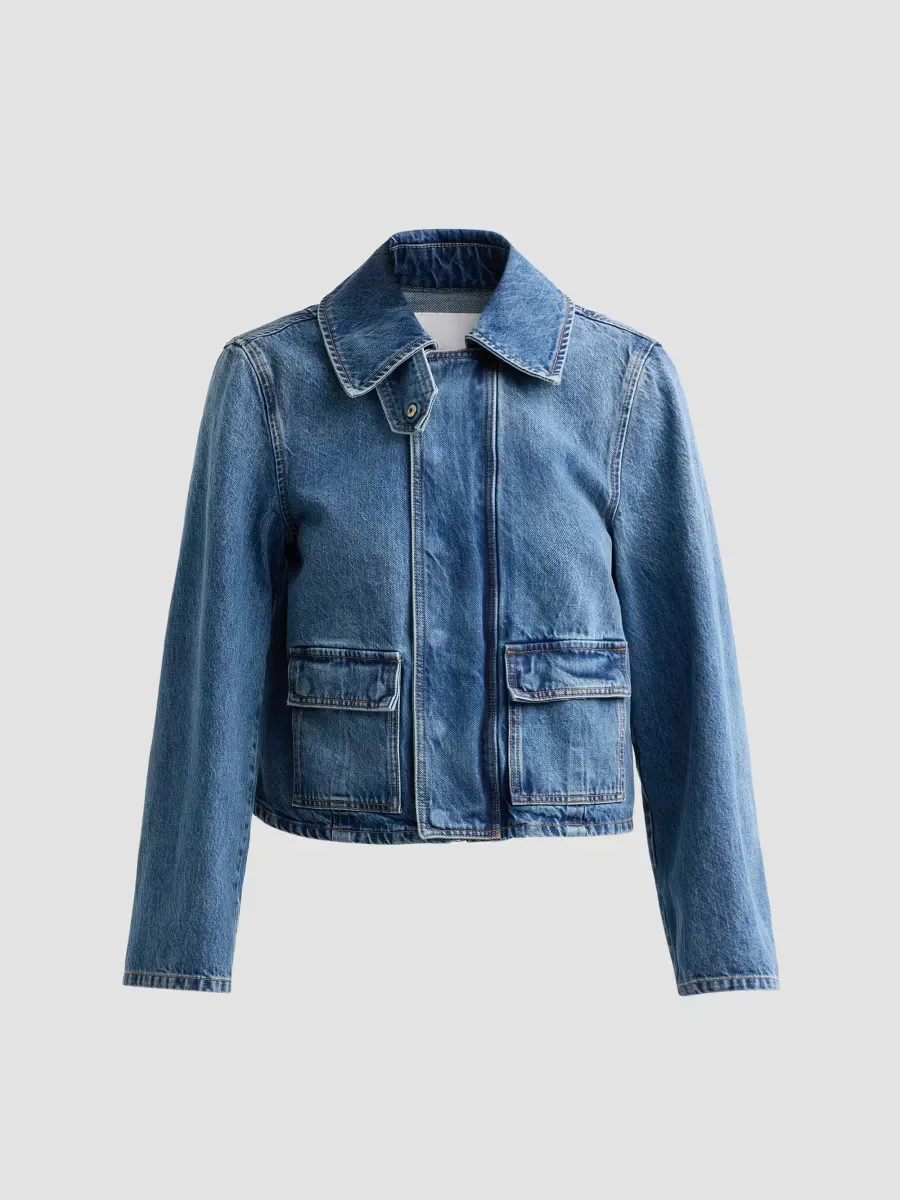 The Hayes Denim Boxy Jacket