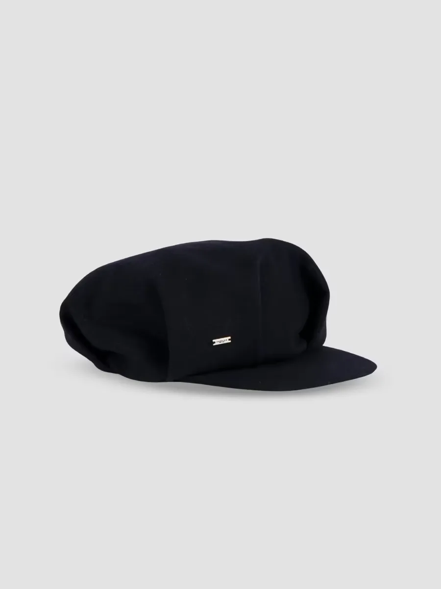 Riley Wool-Blend Newsboy Cap