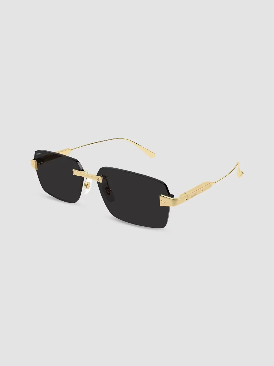 Santos De 63MM Rimless Sunglasses by Cartier's