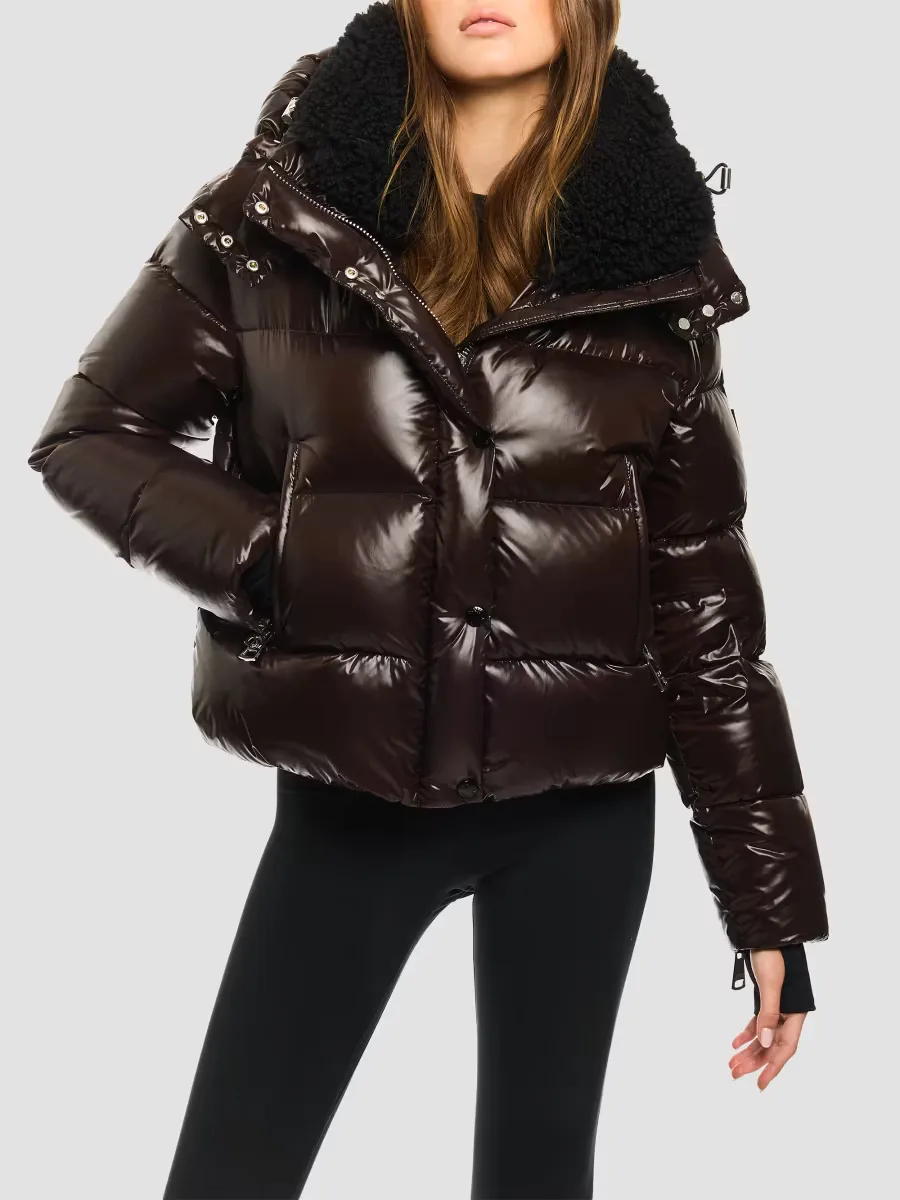 Phoenix Sherpa-Collar Down Puffer Coat by S.A.M.