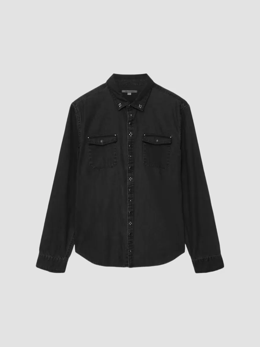 Marshall Studded Western Shirt by John Varvatos