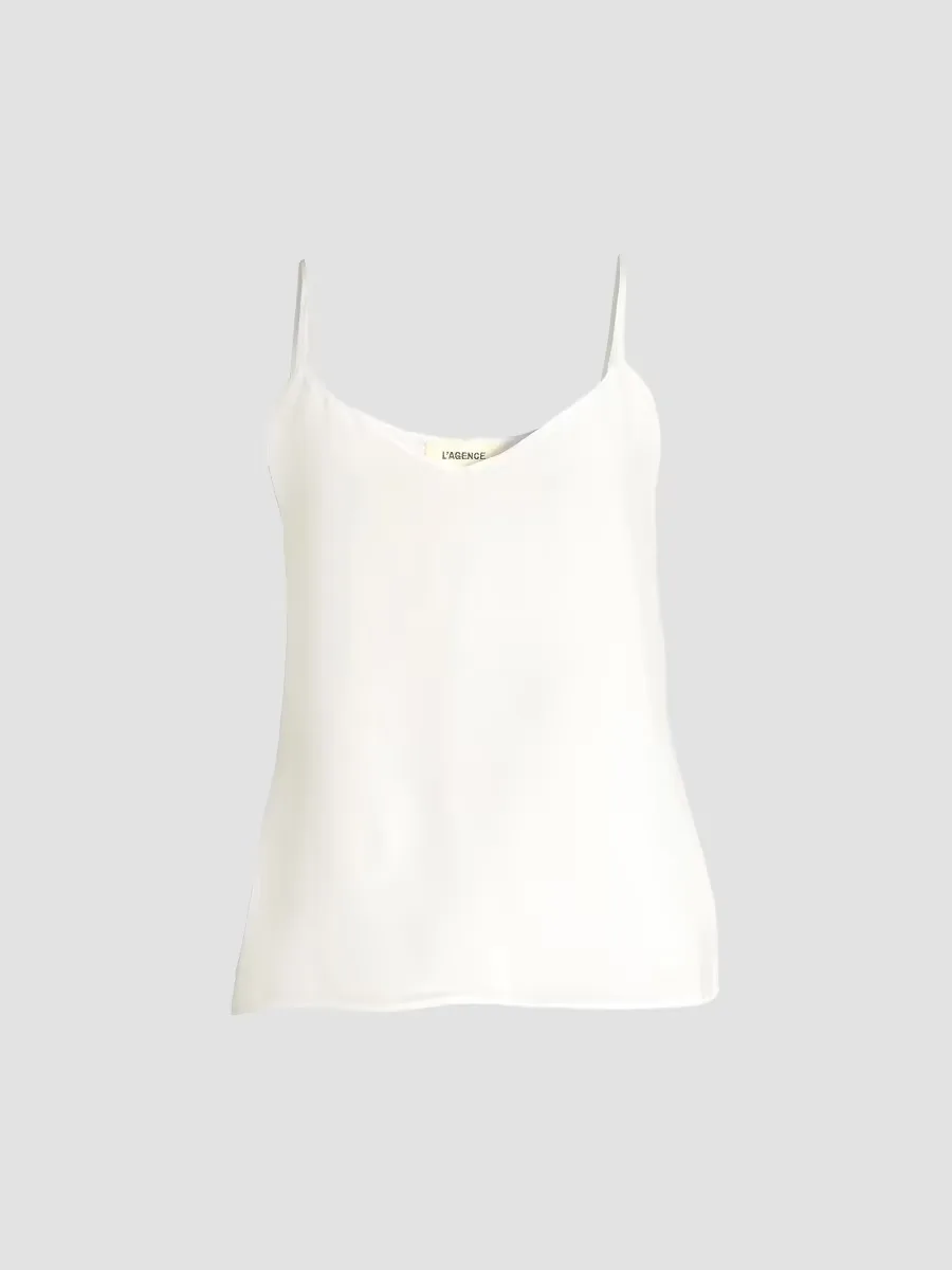 Jane Silk Tank by L'AGENCE