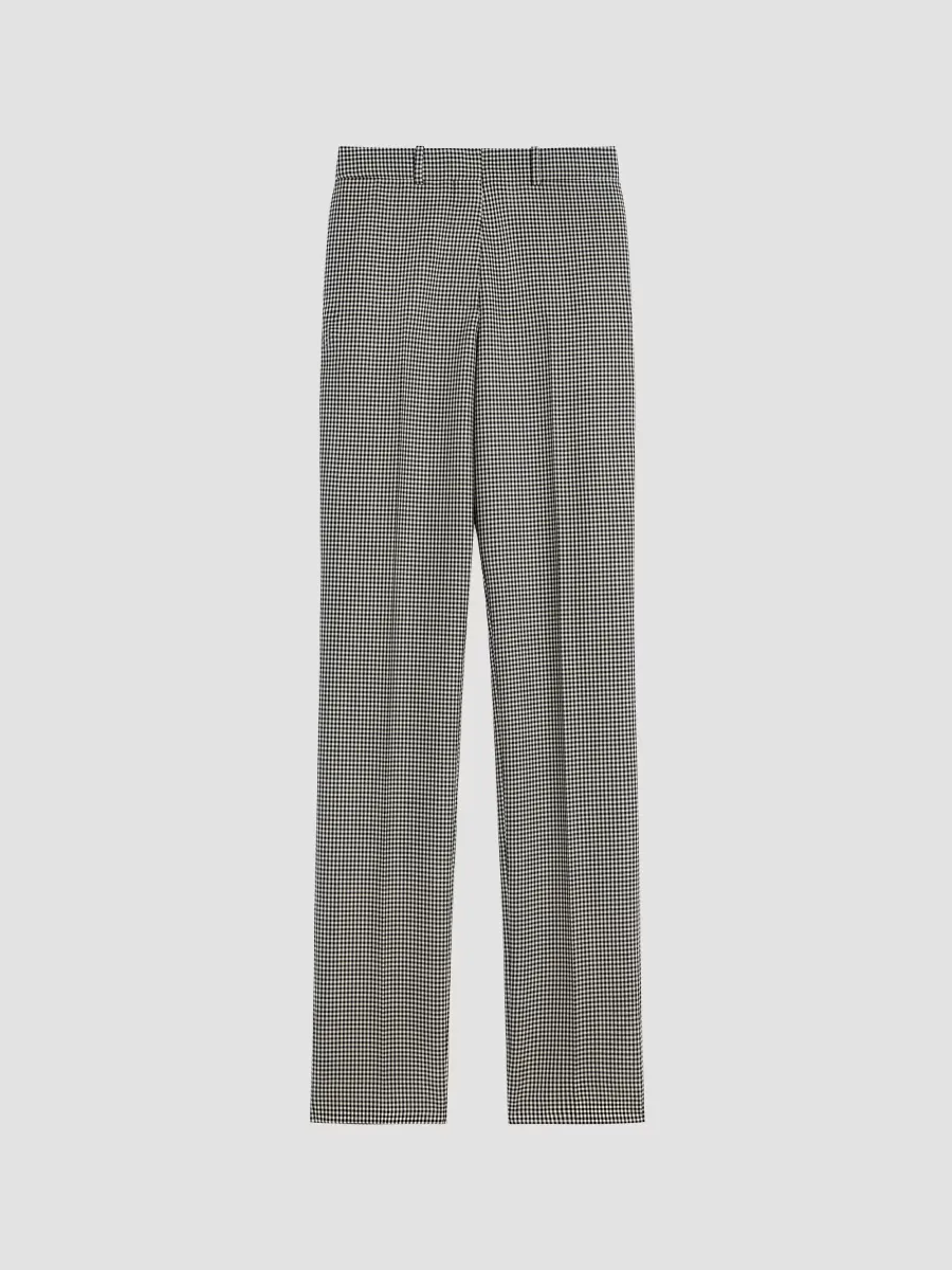 Cigarette Pants in Houndstooth Wool and Mohair by GIVENCHY