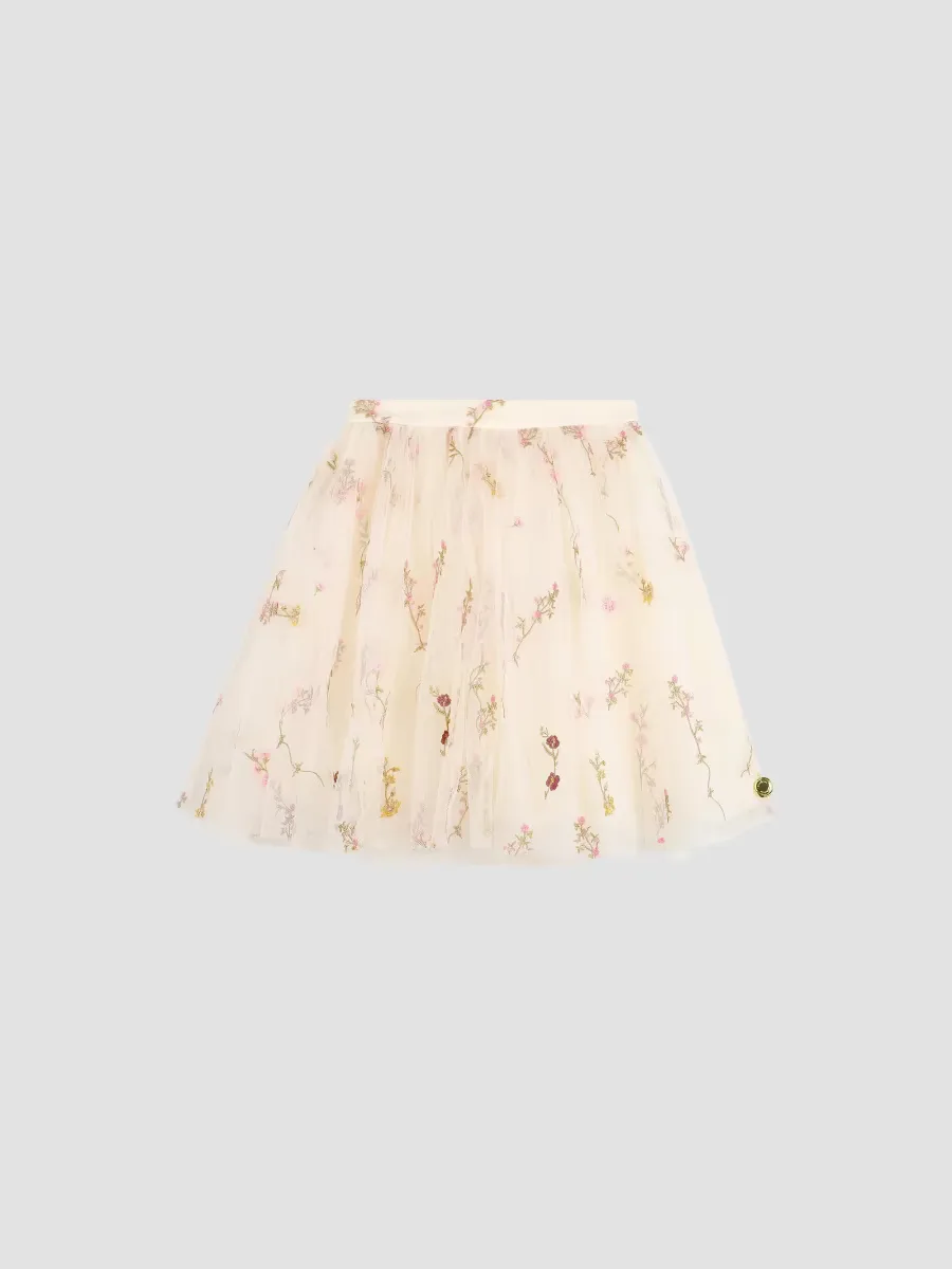 Floral Print Mini Skirt by GIVENCHY