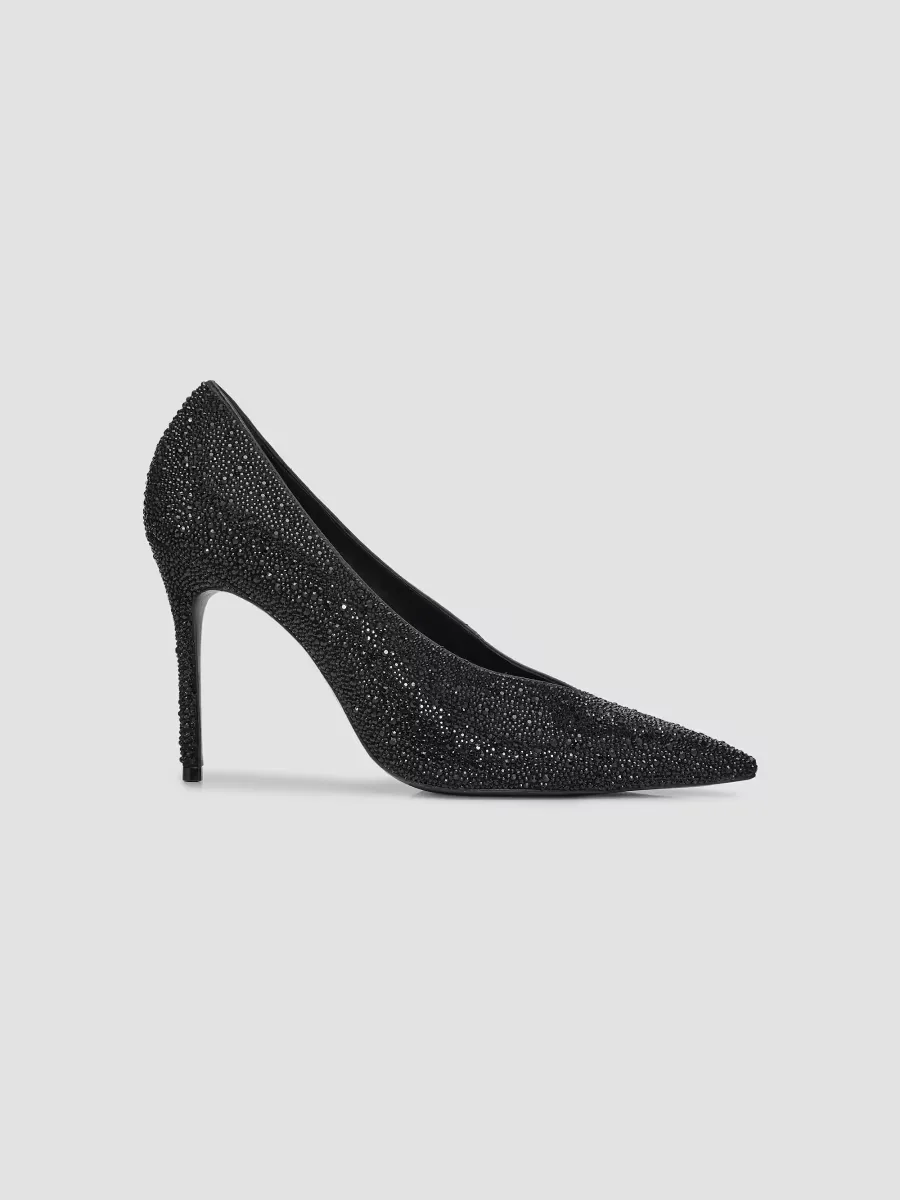 Claudia Glam 100MM Embellished Pumps by SCHUTZ