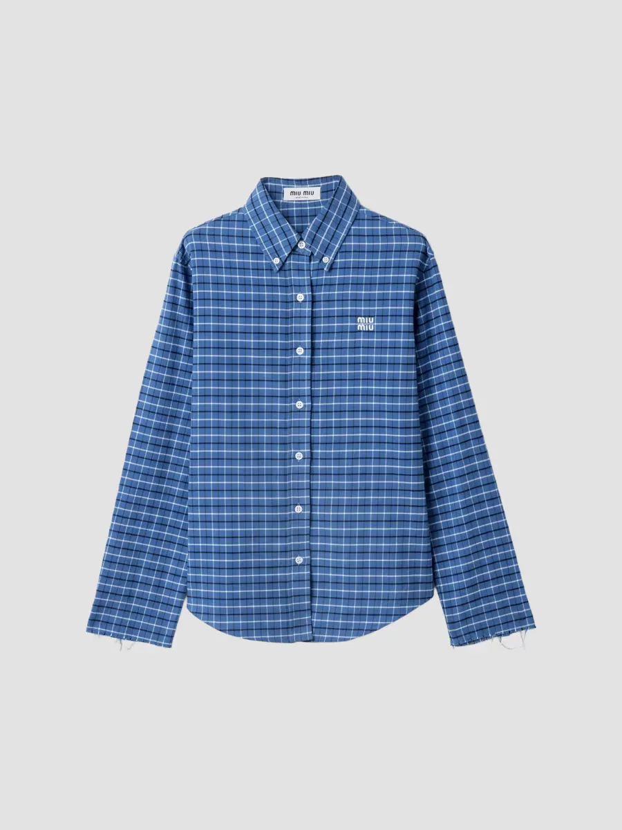 Flannel Shirt by Miu Miu