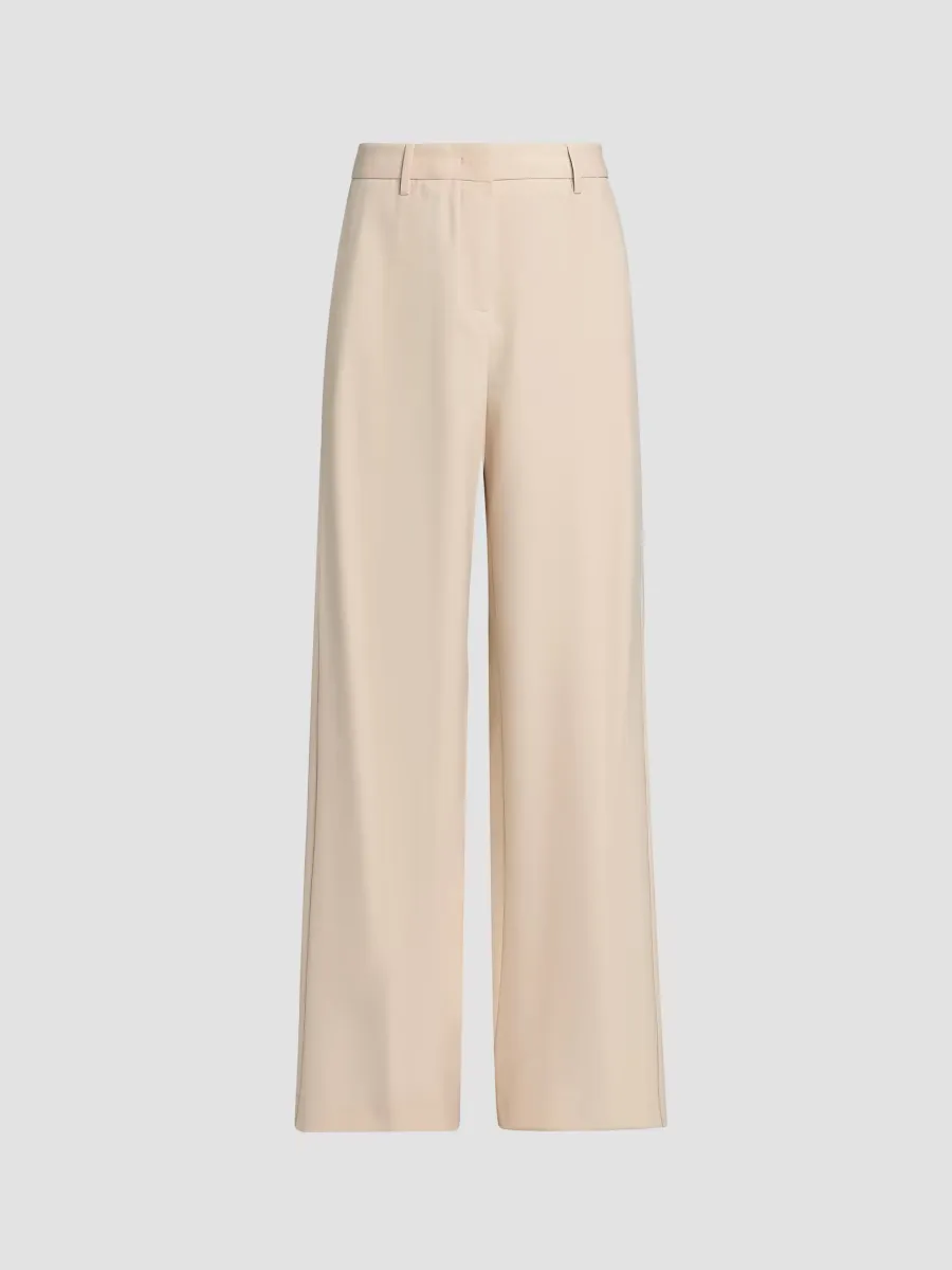 Tech Wide-Leg Trousers