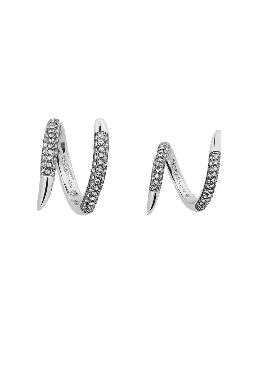 Vesey Duo Rings Set of 2 by Demarson