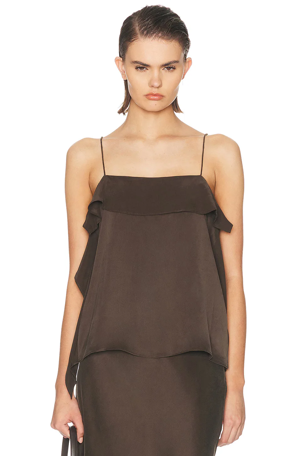 Emilia Washed Silk Top by Eaves