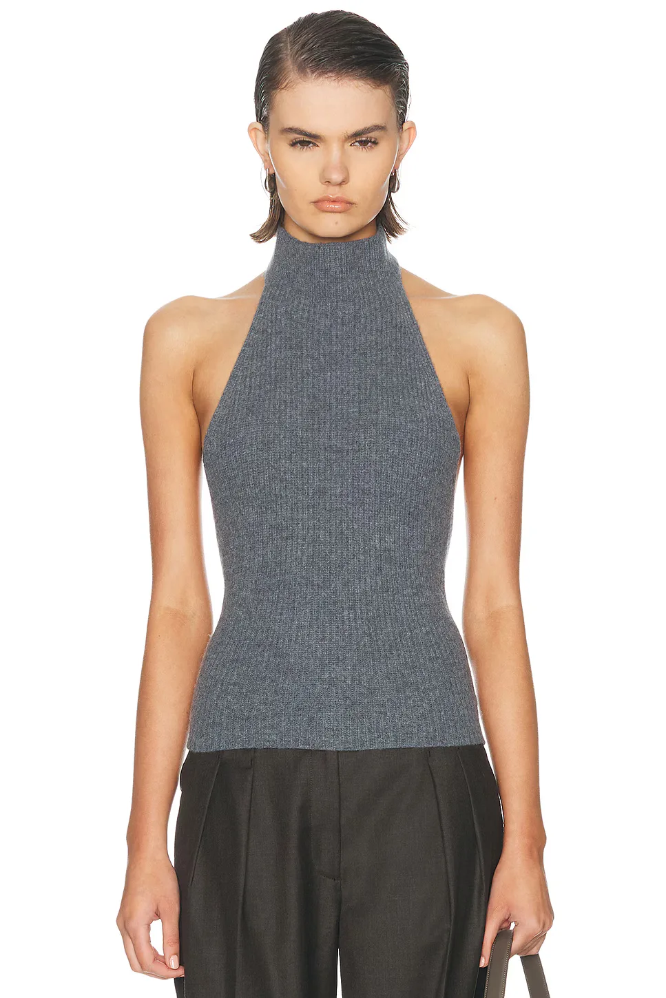 Elenni Backless Knit Tank by Eaves