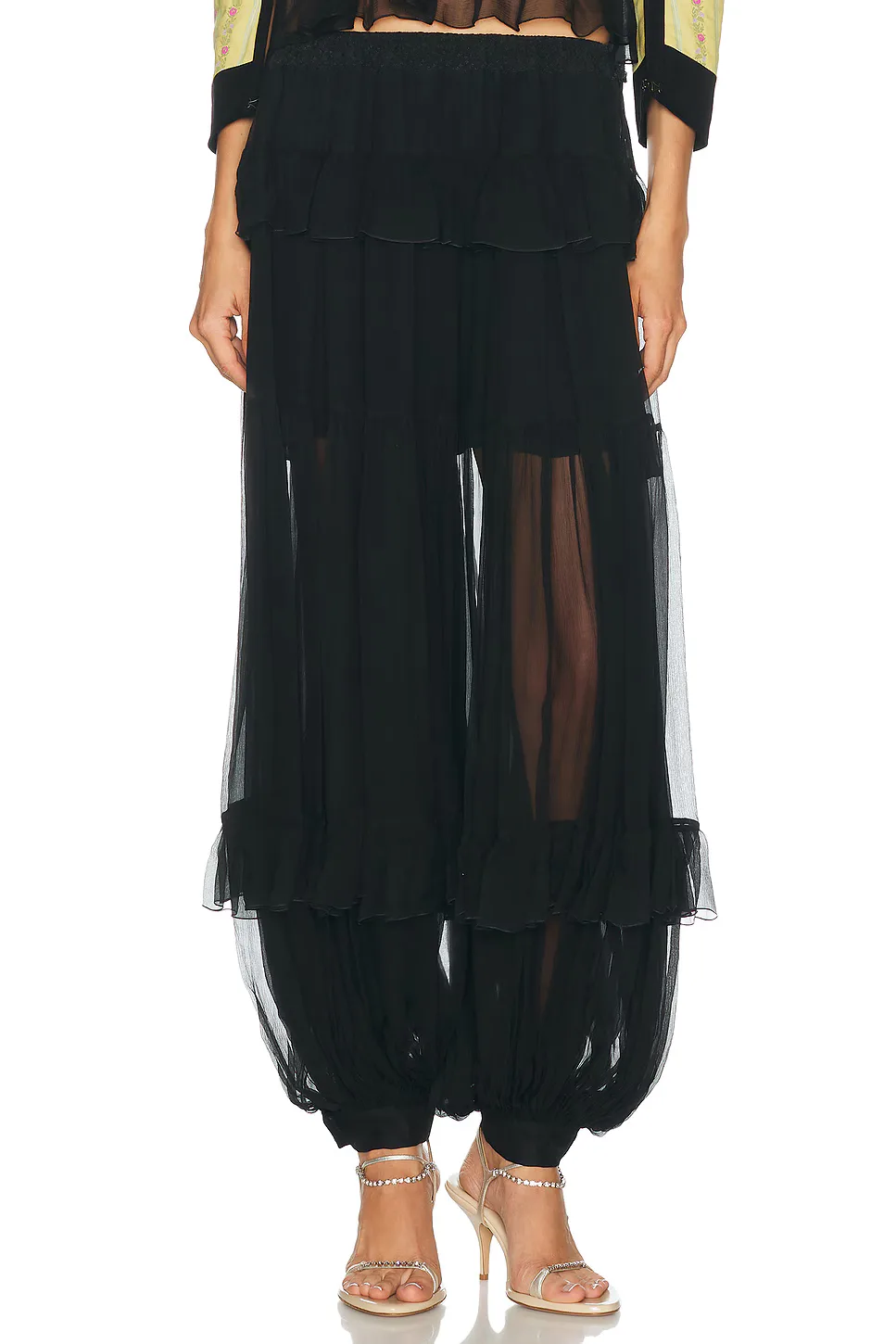 Ruffle Pant by Chloé