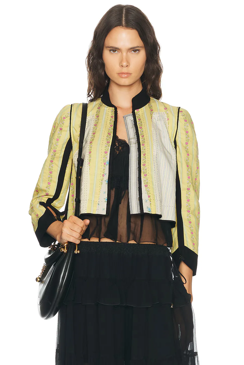 Floral Jacquard Jacket by Chloé