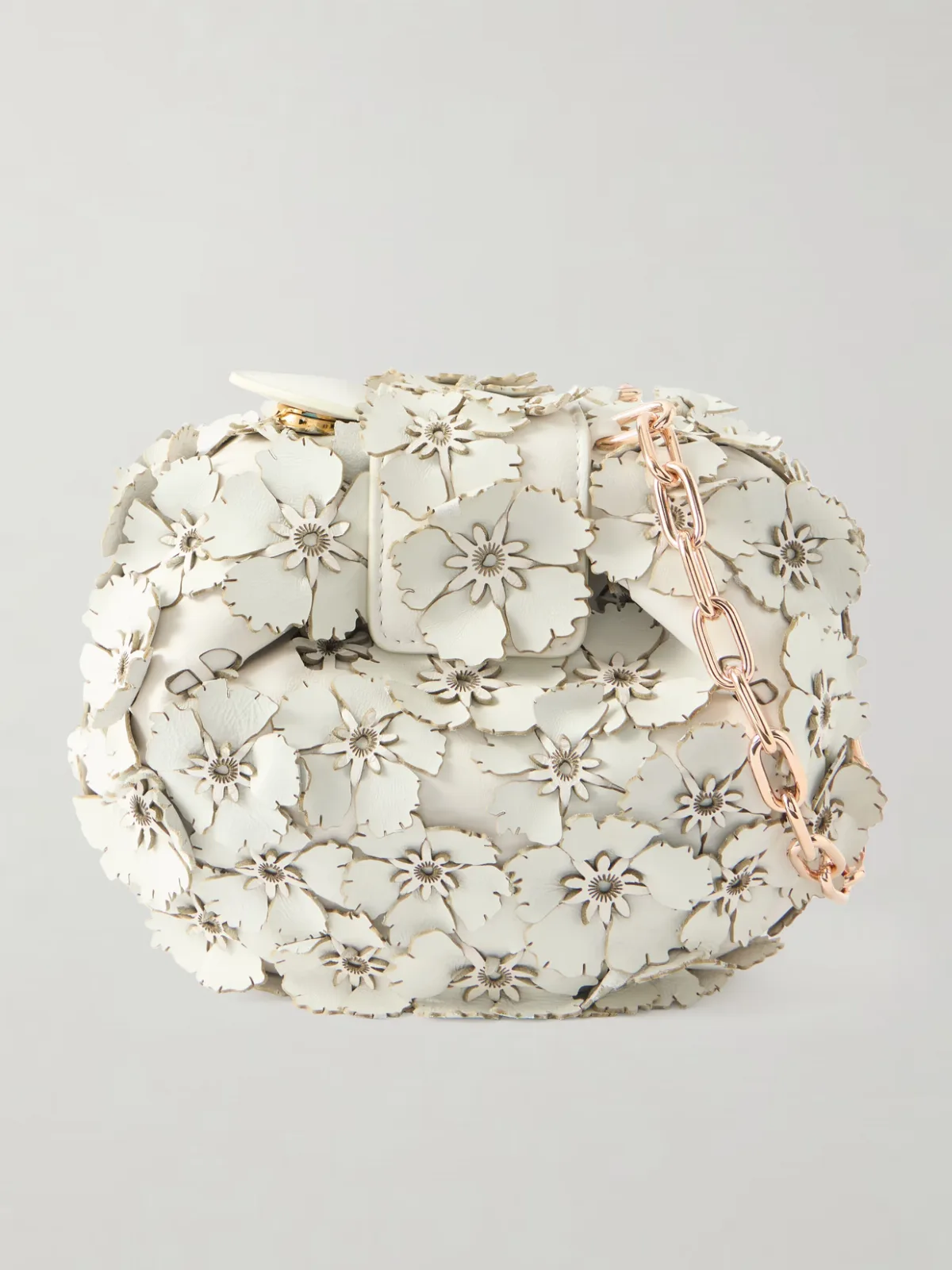 - Appliquéd Leather Clutch -