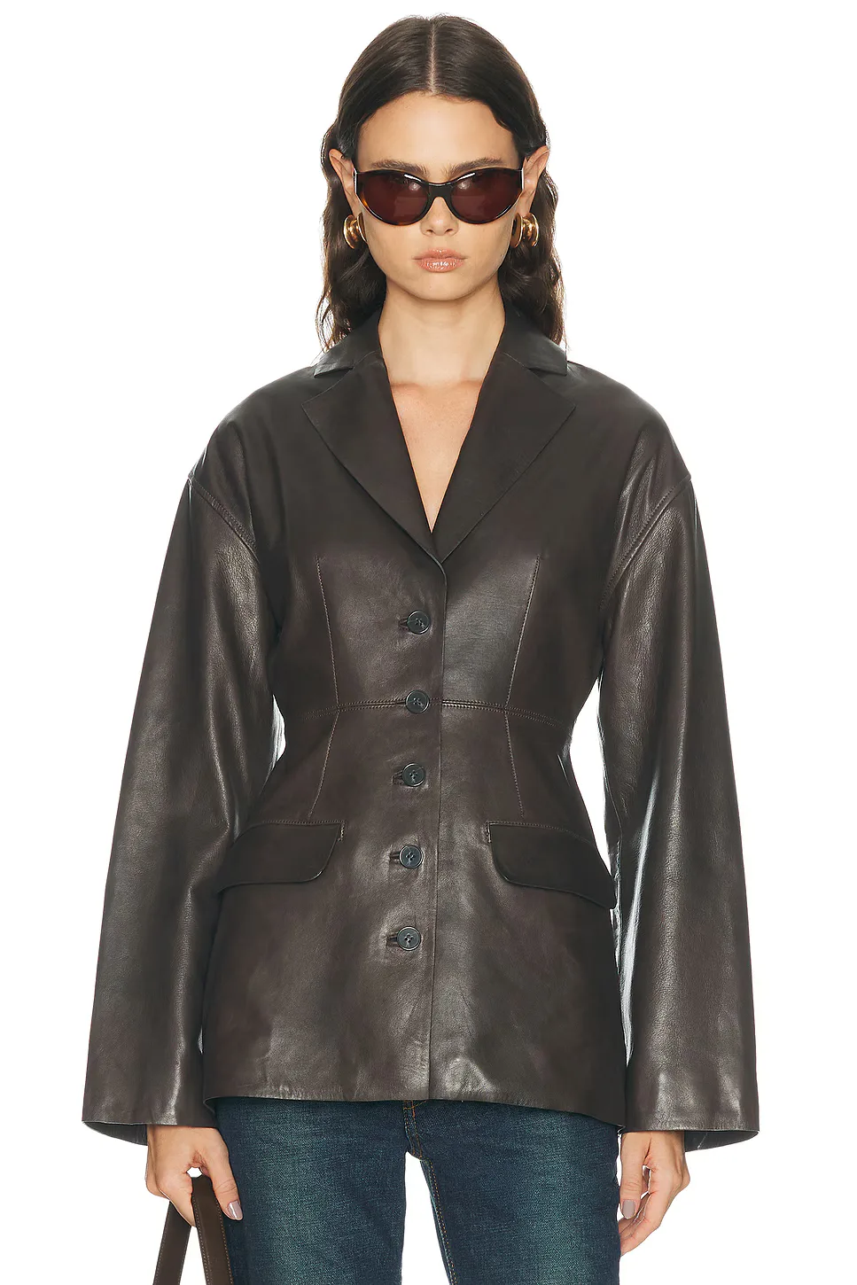 Salta Leather Jacket by Eaves