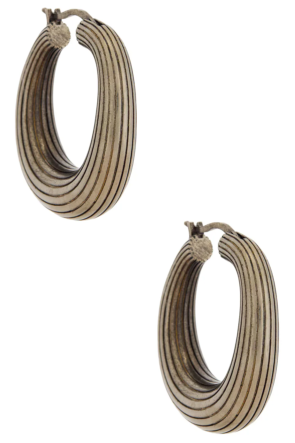 Santa Fe Hoop Earrings by Khaite