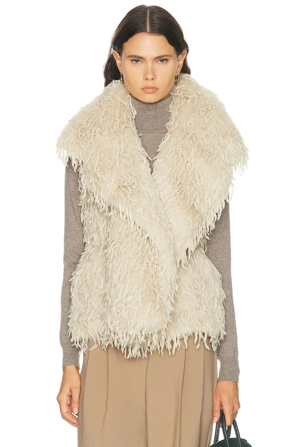 Teddy Bear Vest by Norma Kamali