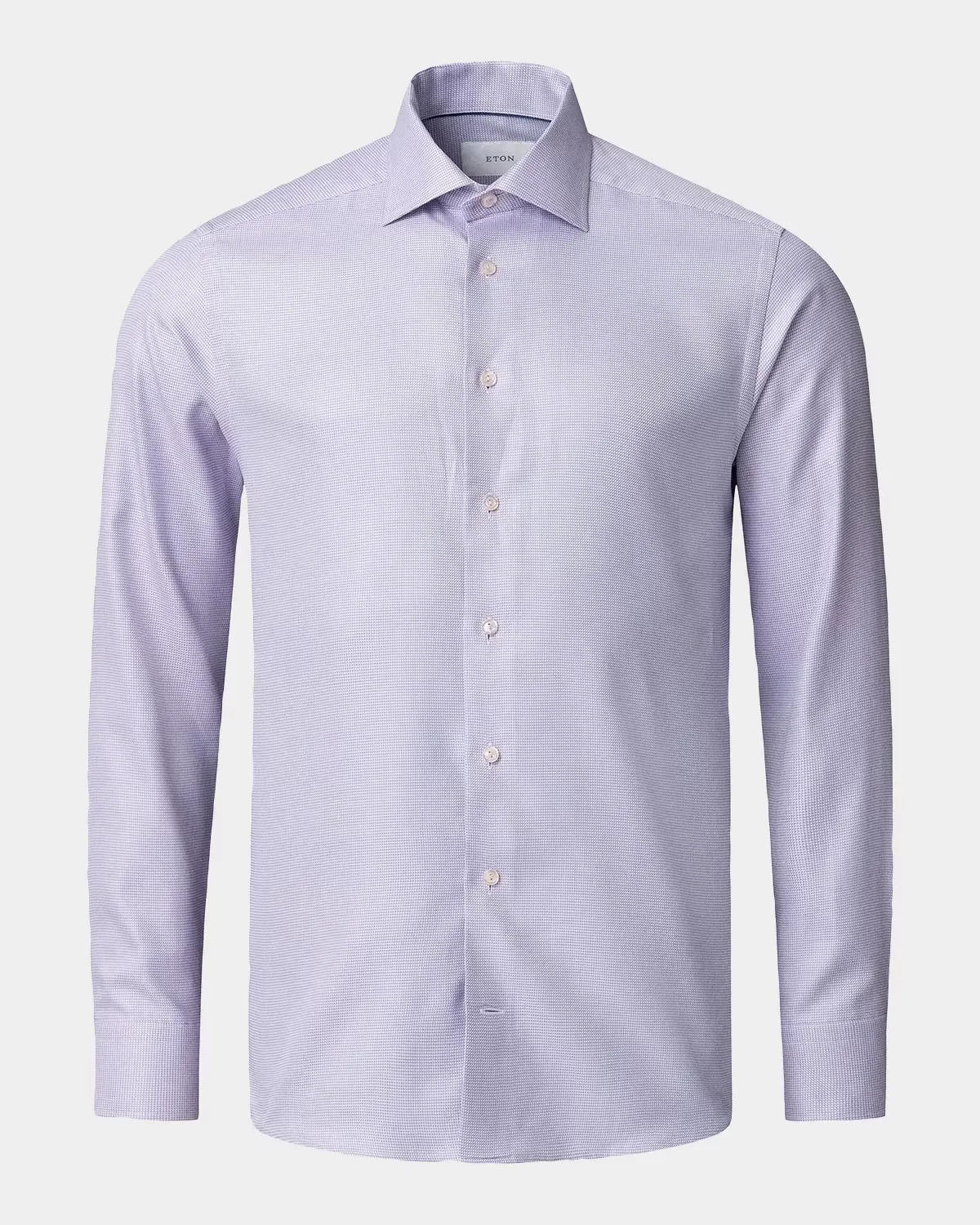 Signature Twill Button-Front Shirt by Eton