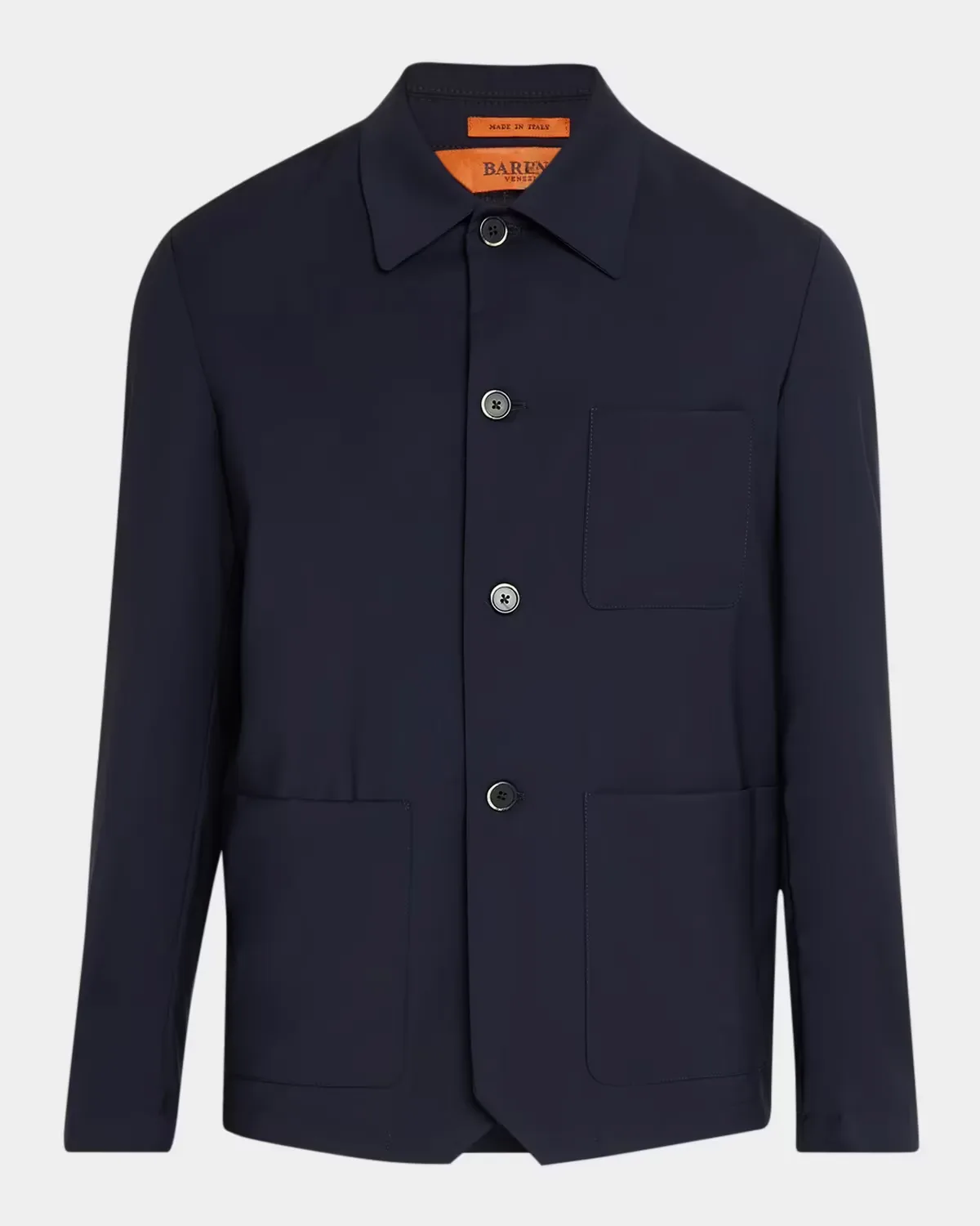 Tropical Wool Overshirt by Barena