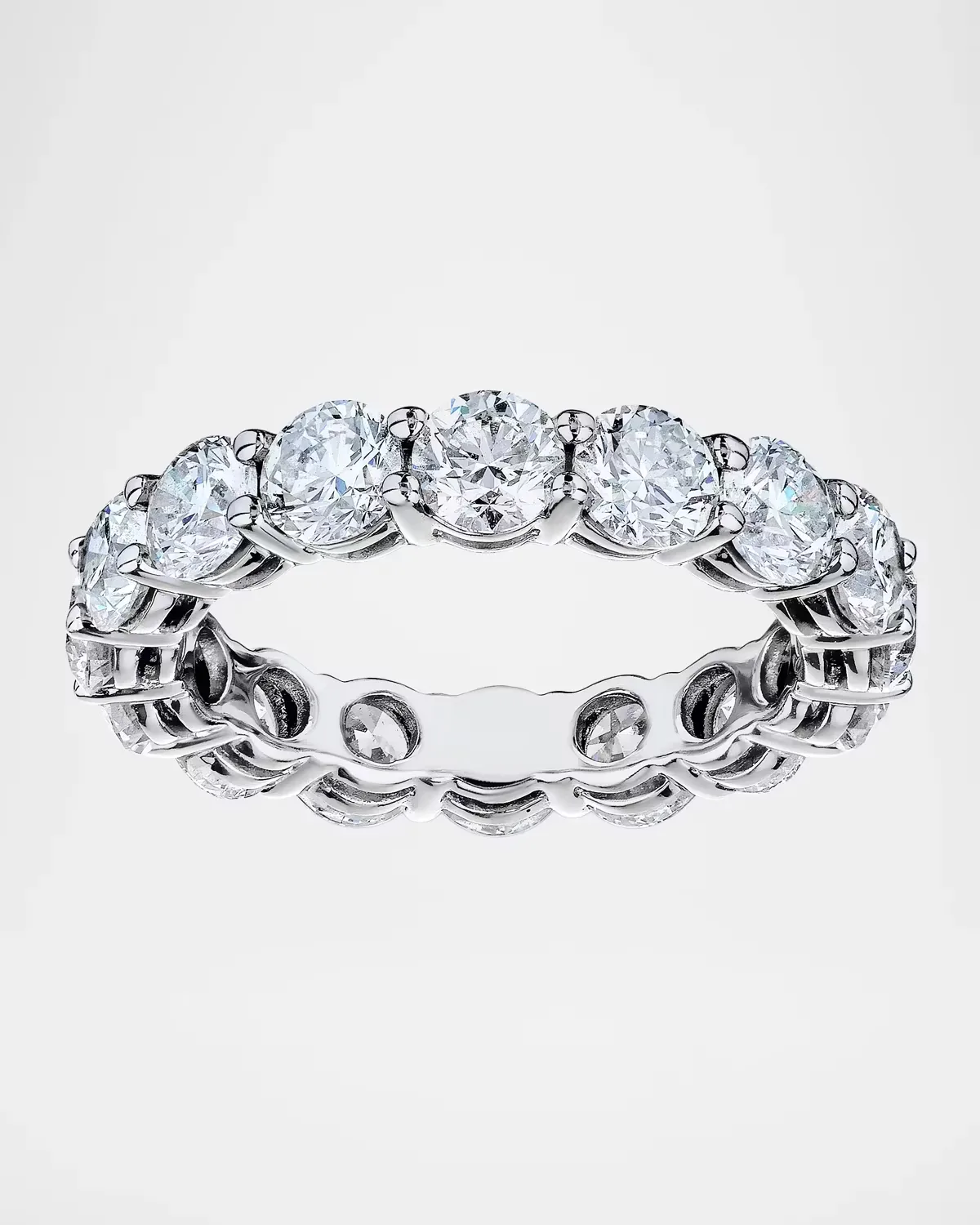 Platinum Diamond Eternity Band, 5.28tcw by Neiman Marcus