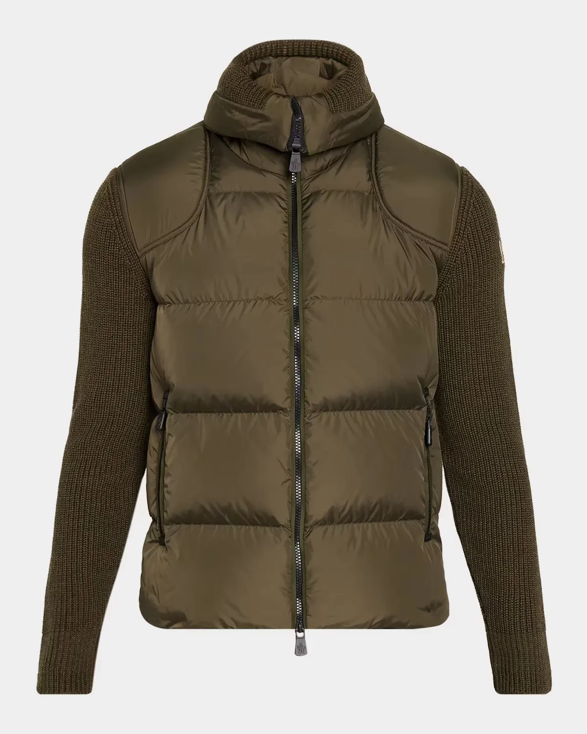 Padded Knit Cardigan by Moncler