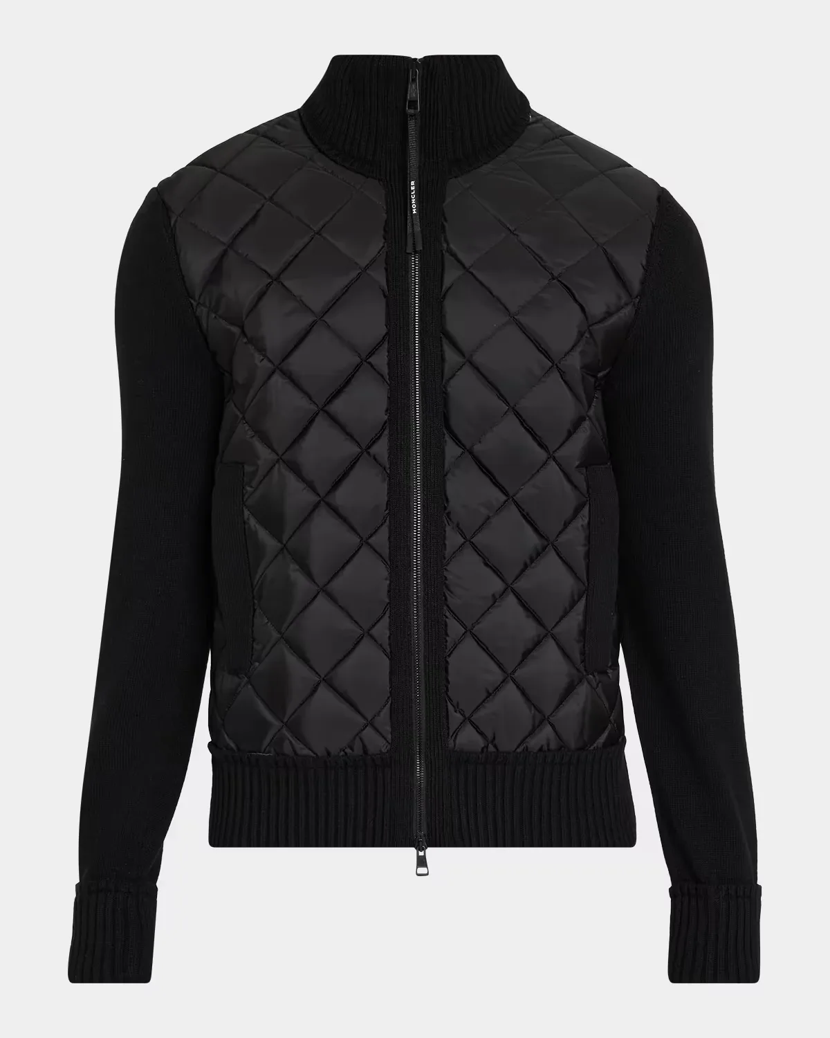 Padded Wool-Blend Cardigan by Moncler