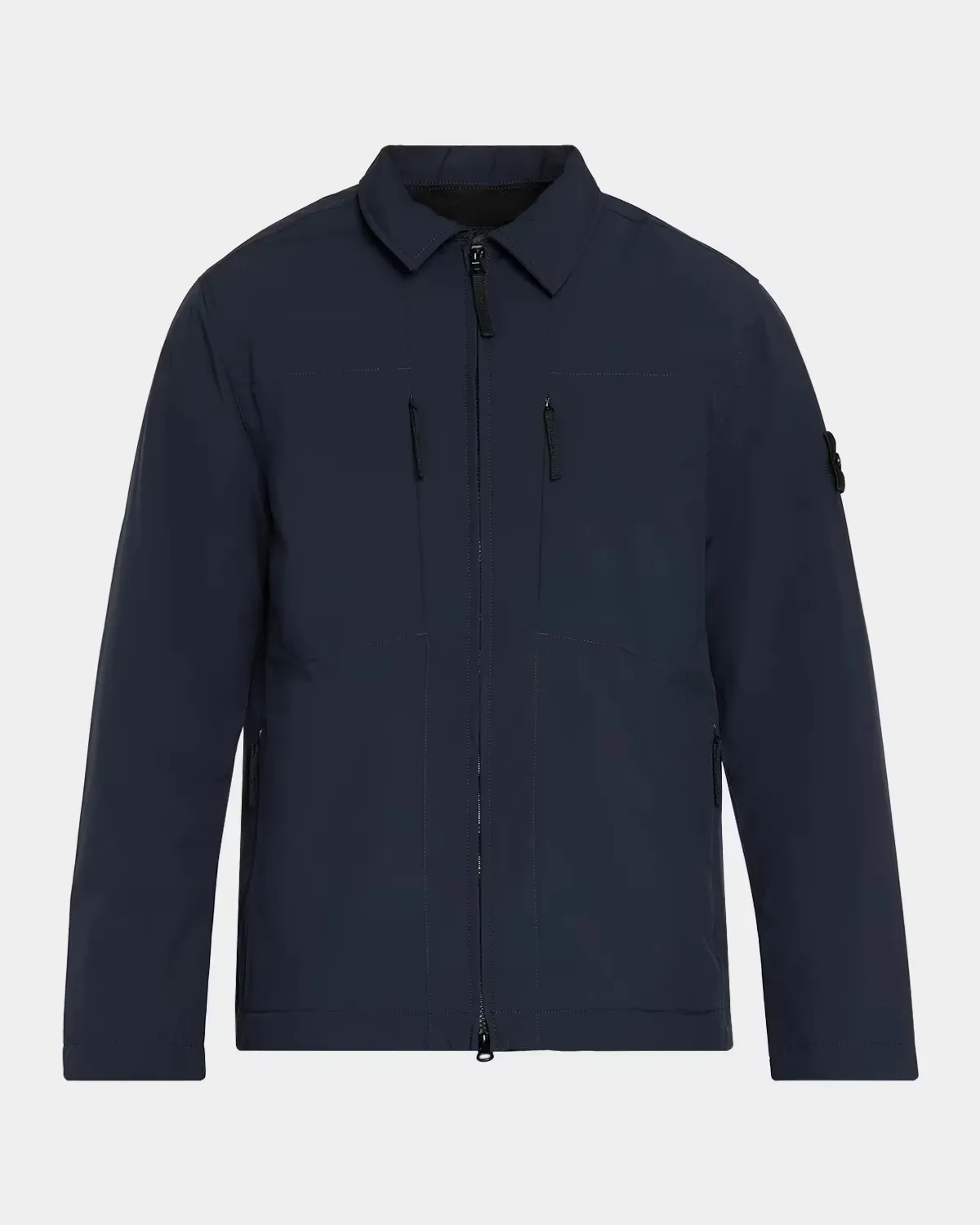 Water-Resistant Padded Coach Jacket by Stone Island
