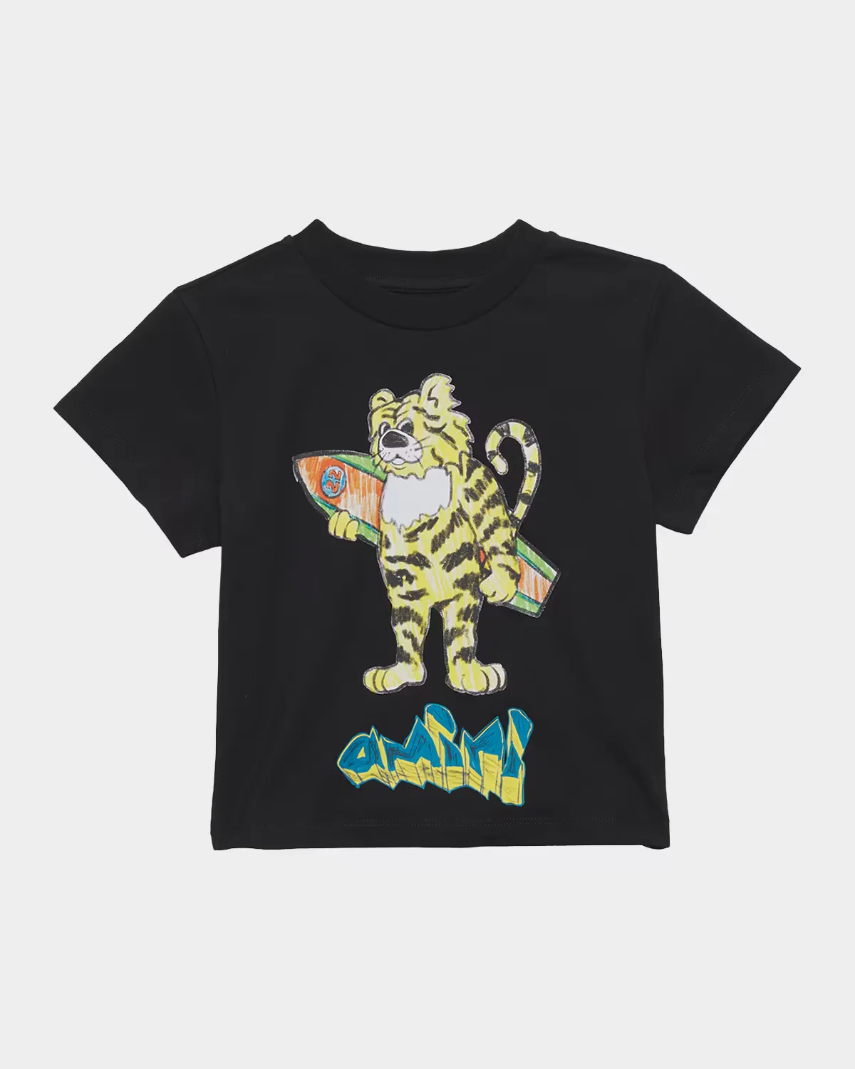 Tiger Short-Sleeve Cotton T-Shirt by AMIRI