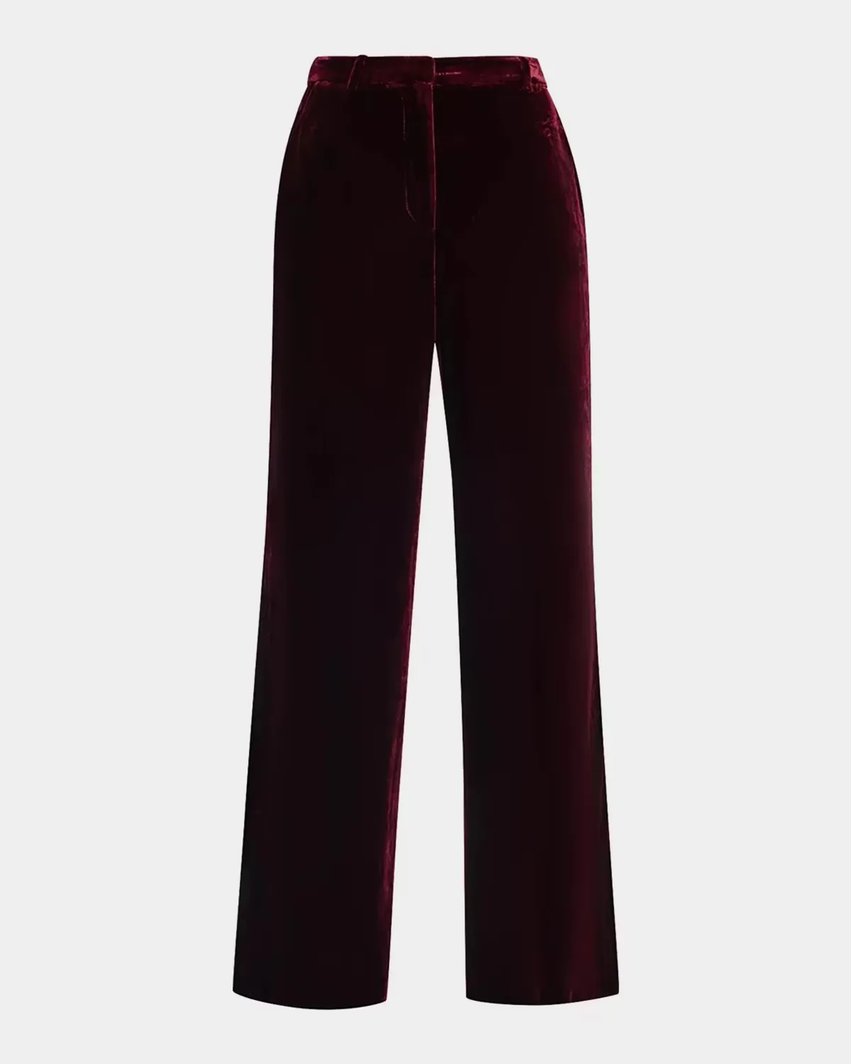 Pilar Velvet Wide-Leg Pants