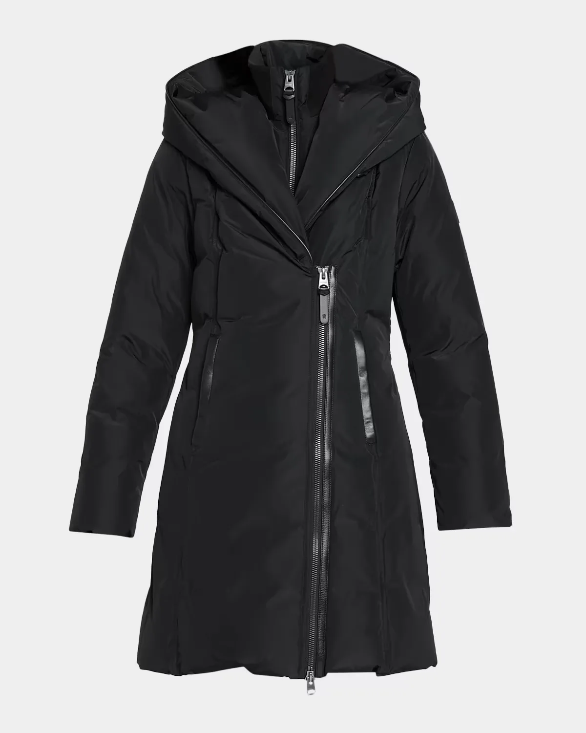 Kay Down Fitted Long Coat by Mackage