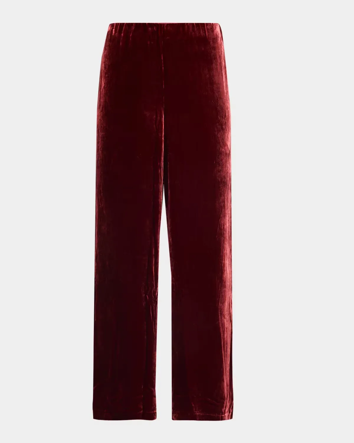 Wide-Leg Velvet Pants by Eileen Fisher