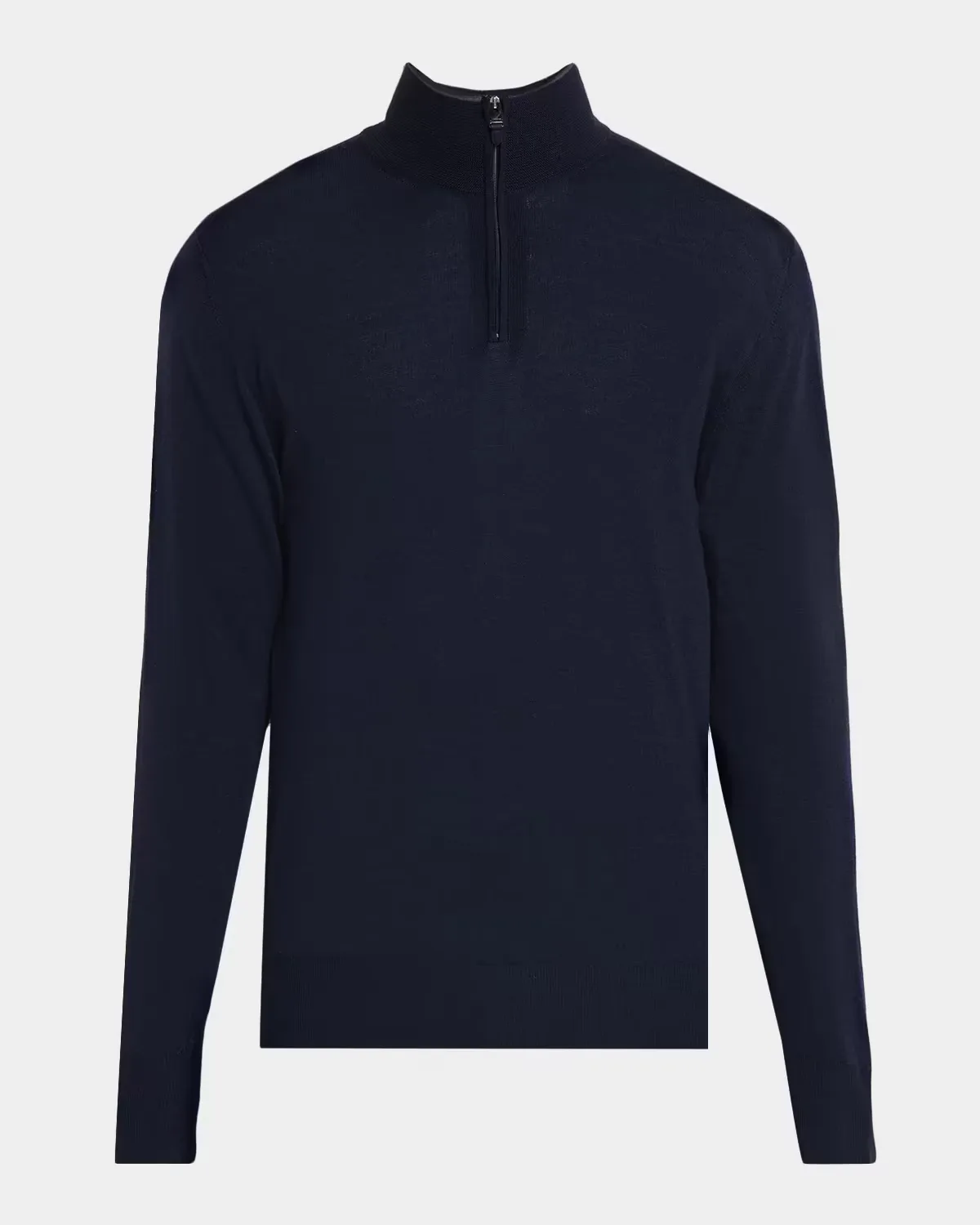 Half-Zip Merino Wool Sweater by Canali